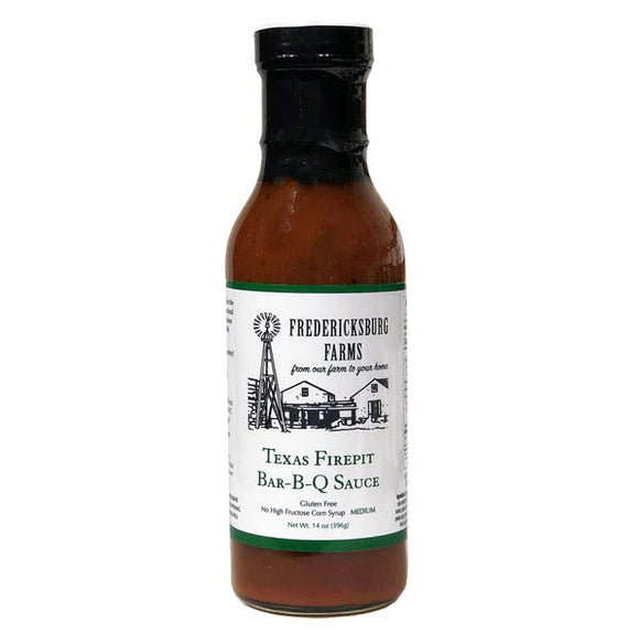Texas Firepit BBQ sauce by Fredericksburg Farms