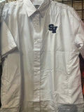 Women's Tiger Hill fishing shirt - Smithson Valley logo white short-sleeved