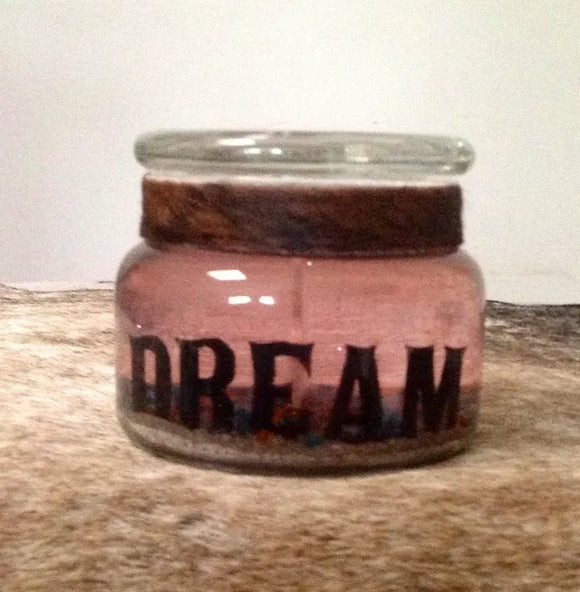 Small Dream branding Stove gel candle - pink gel