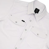 SAN JAC OUTDOORS - YOUTH SHORT SLEEVE PERFORMANCE PEARL SNAP SHIRT