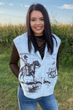 Cowboy Canvas Vest