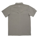 SAN JAC MEN'S SHORT SLEEVE PERFORMANCE PEARL SNAP SHIRT