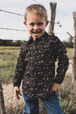 SADLE BUSTER LONGSLEEVE - 2FLY - https://tammysoutfitters.com/products/saddle-buster-kids-long-sleeve?_pos=3&_sid=0e70b4906&_ss=r