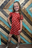 Sterling Kreek Mini Ranch Stamped Dress