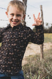 SADDLE BUSTER LONG SLEEVE KIDS - 2FLY - DADDY AND ME - https://tammysoutfitters.com/products/saddle-buster-kids-long-sleeve?_pos=3&_sid=0e70b4906&_ss=r