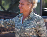 San Jac Outdoors - Women's Long Sleeve Performance Shirt - Camo