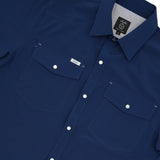 SAN JAC MEN'S SHORT SLEEVE PERFORMANCE PEARL SNAP SHIRT