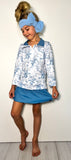 GIRLS QUARTER ZIP SKORT SET