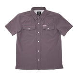 SAN JAC OUTDOORS - YOUTH SHORT SLEEVE PERFORMANCE PEARL SNAP SHIRT
