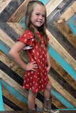 Sterling Kreek Mini Ranch Stamped Dress