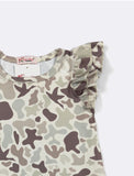 MUTED CAMO BABY ROMPER