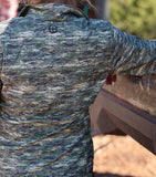 San Jac Outdoors - Women's Long Sleeve Performance Shirt - Camo