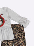 CHEETAH SANTA GIRLS SET