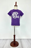 CLOVER COTTAGE - HUSTLE KID TSHIRT -https://tammysoutfitters.com/collections/clover-cottage PURPLE - 