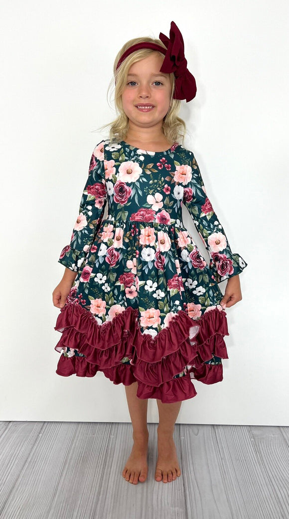 Clover Cottage - Jade Rose Maxi Dress -https://tammysoutfitters.com