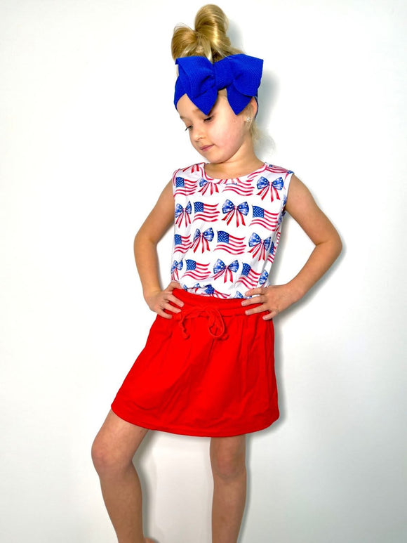 AMERICAN COQUETTE - RED, WHITE, BLUE