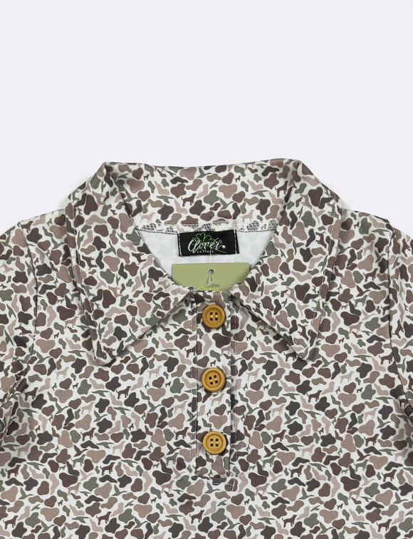 CAMO HUNTER COLLAR SHIRT