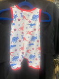DINO LIBERTY ROMPER