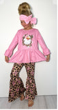 PINK LEO GIRLS SET 