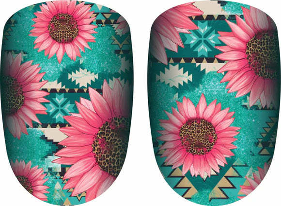 Sassy Sunflowers Nail Polish Strips 