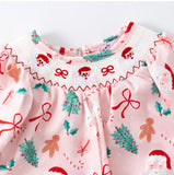 SANTA CLAUS SMOKED BABY ROMPER