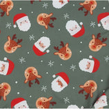 Santa & Rudolph Baby Knotted Gown