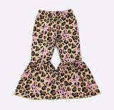 PINK LEO SANTA GIRLS SET