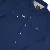 San Jac Youth Long Sleeve Performance Shirt - Navy
