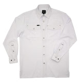 San Jac Outdoors Youth Long Sleeve Performance Shirt - White