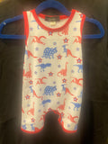 DINO LIBERTY ROMPER