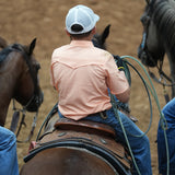 SAN JAC MEN'S SHORT SLEEVE PERFORMANCE PEARL SNAP SHIRT