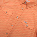 SAN JAC OUTDOORS - YOUTH SHORT SLEEVE PERFORMANCE PEARL SNAP SHIRT