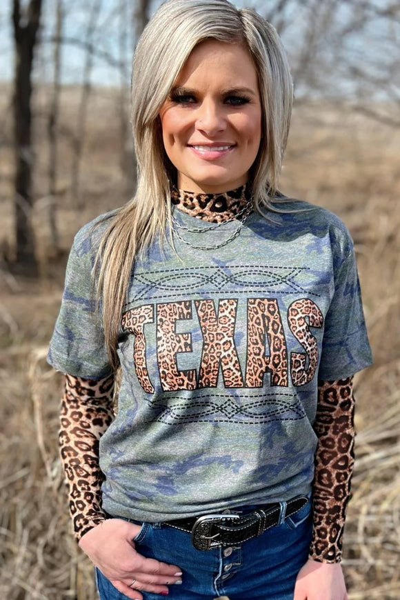 STITCHED IN TEXAS - T-SHIRT