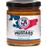 Jar of Texas Pepper Jelly Mustard Chipotle 