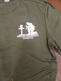 SOLDIER KNEELING AT THE CROSS 