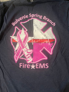 Bulverde Spring Branch Breast Cancer Shirt Short/Sleeve