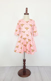 Size 5/6 highland cow dress by Clover Cottage