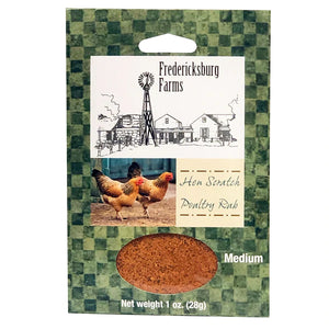 Poultry blend of seasonings and spices for Fredericksburg Farms.