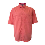 Men's Coral / Pink pescador Tiger Hill Fishing Shirt