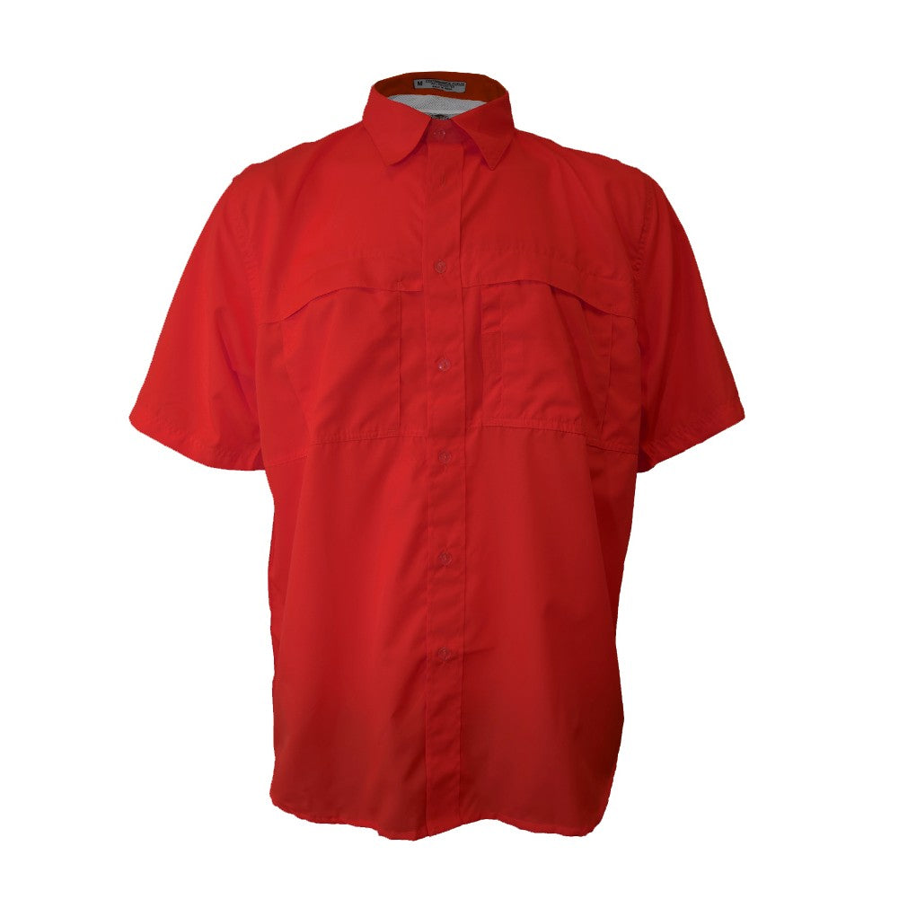 MEN'S POLYESTER SHORT SLEEVE FISHING SHIRT  TIGER HILL – Tammy's  Outfitters & Boutique