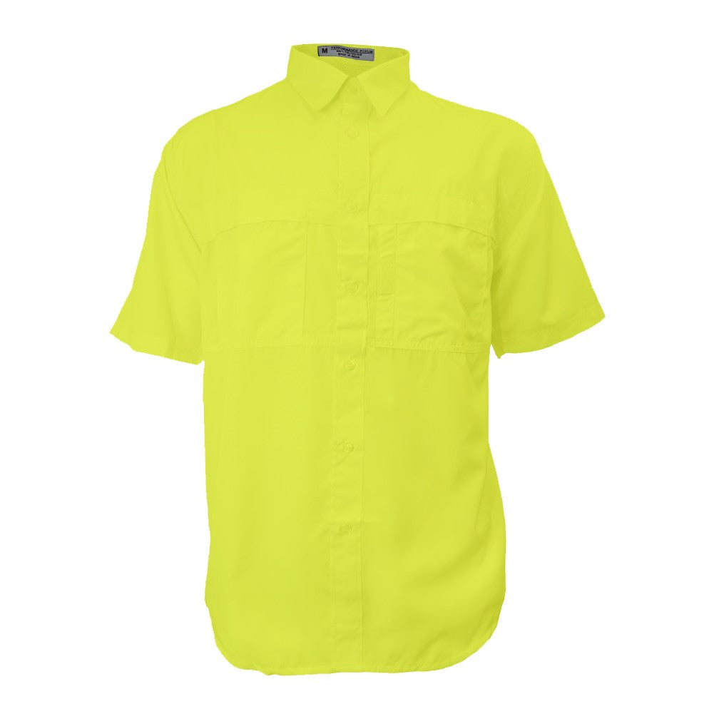 Tiger Hill, Inc.: Men's Mardi Gras Short Sleeve Fishing Shirt