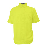 Men's Safety Yellow pescador Tiger Hill Fishing Shirt