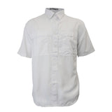 Men's White pescador Tiger Hill Fishing Shirt