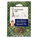 Mild flavor spinach dip by Fredericksburg Farms. 1 oz pkt.