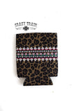 Can Indian and leopard print drink sleeve