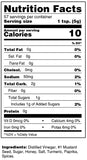 Gluten-free sweet and spicy honey mustard by Fredericksburg Farms 9.5 oz. Nutrition Facts.