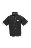 kids black fishing shirt