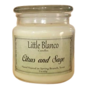 15 oz soy candle. handpoured by Little Blanco candles