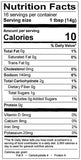 Jalapeno mustard - Texas sweet produced by Fredericksburg Farms 10 ounces Nutrition facts