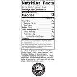 Garden blend vegetable dip seasoning mix. Fredericksburg Farms 1 ounce nutritional facts label